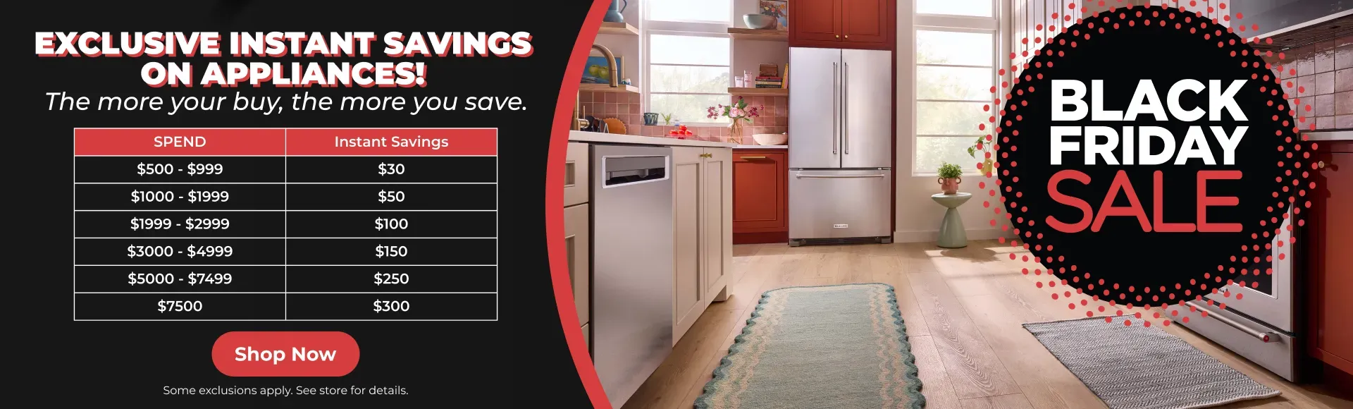 Black Friday Appliances BMSM